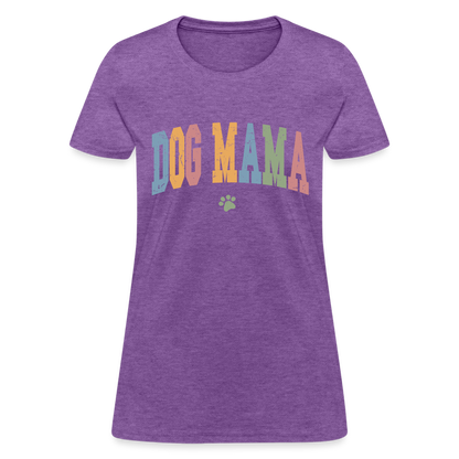 Dog Mama T-Shirt - purple heather