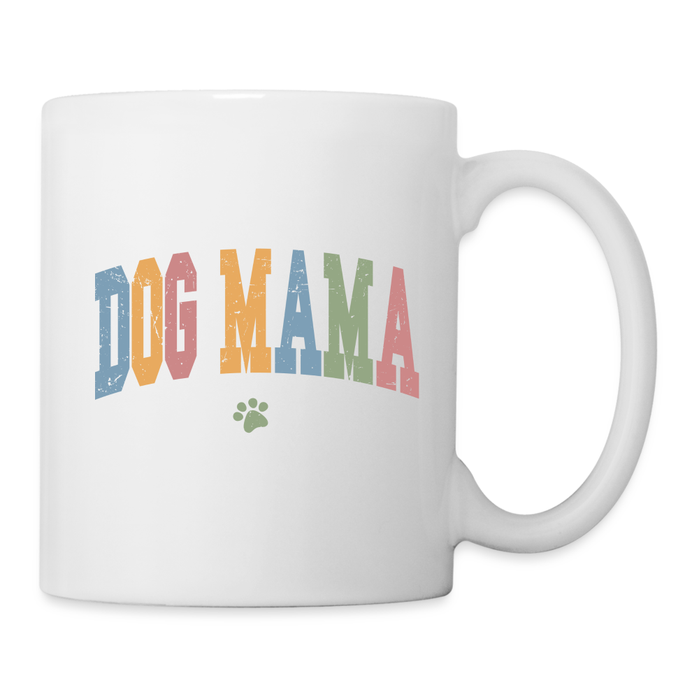 Dog Mama Coffee Mug - white