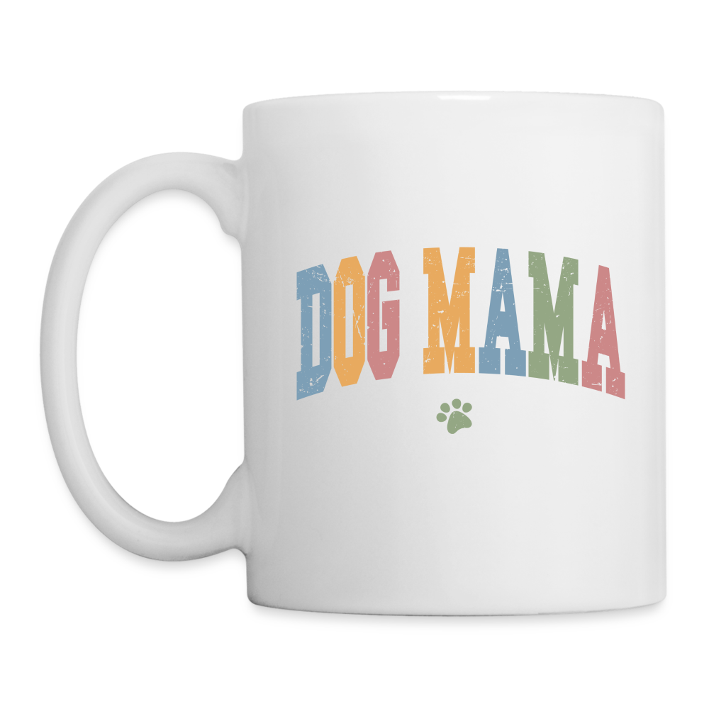 Dog Mama Coffee Mug - white