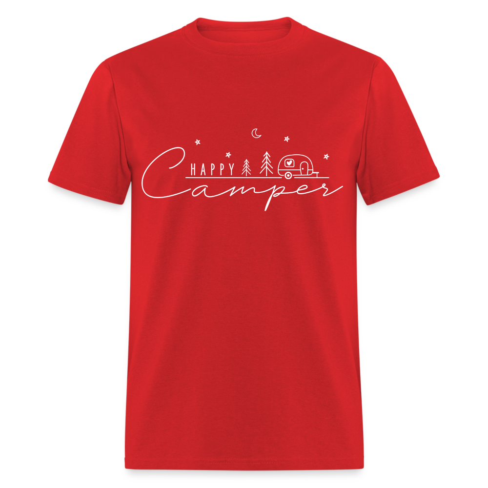 Happy Camper T-Shirt - red