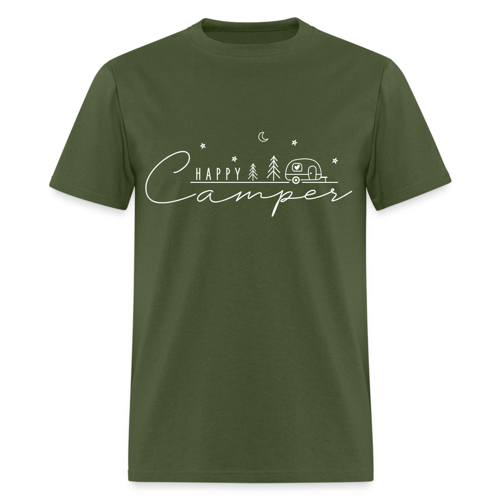 Happy Camper T-Shirt - military green