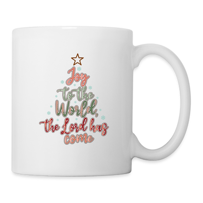 Joy To The World The Lord Has Come : Coffee Mug - white