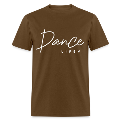Dance Life T-Shirt - brown