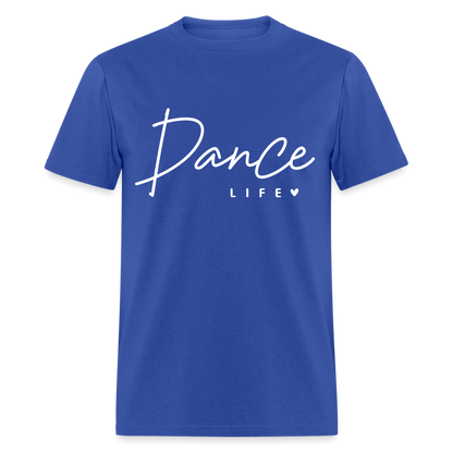 Dance Life T-Shirt - royal blue