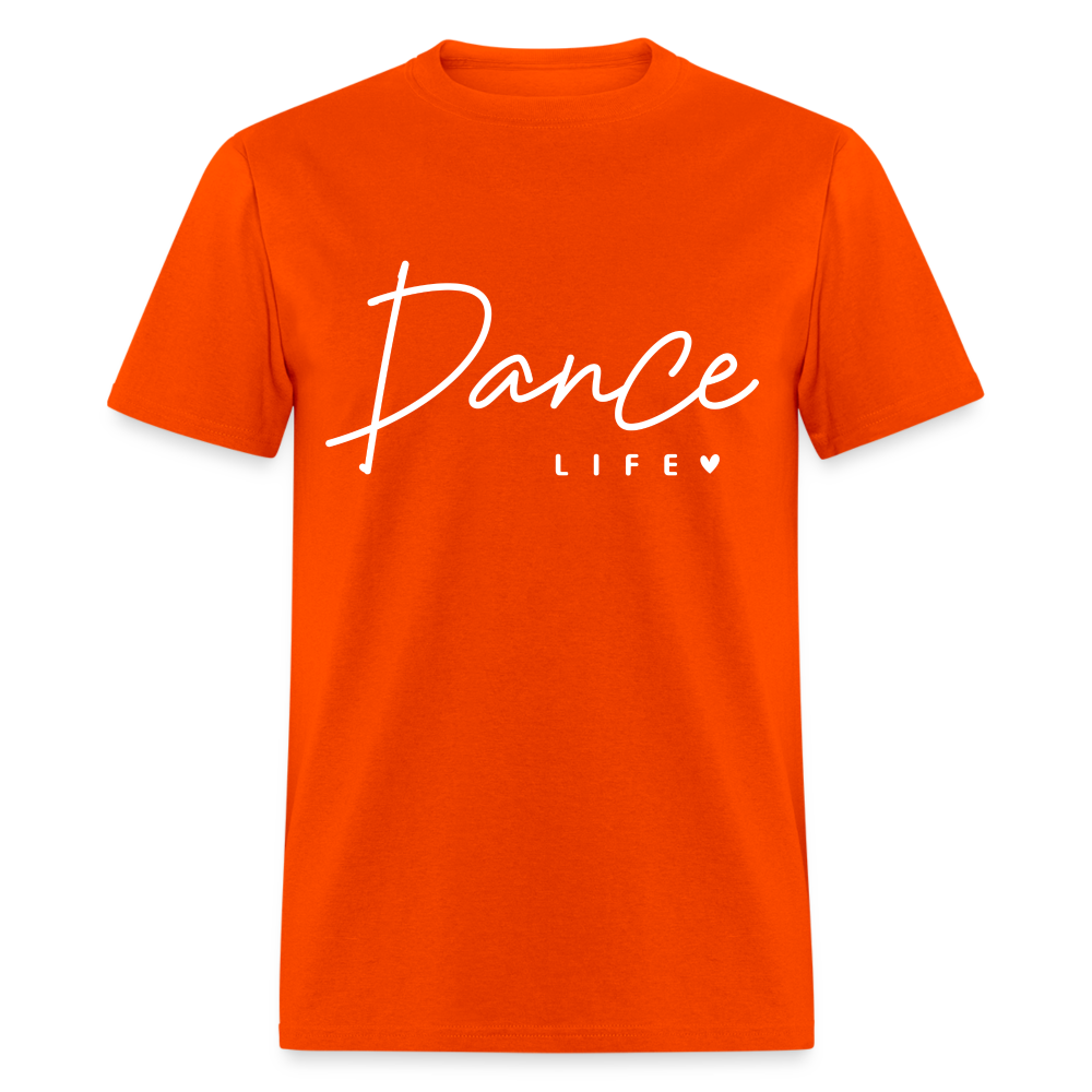Dance Life T-Shirt - orange