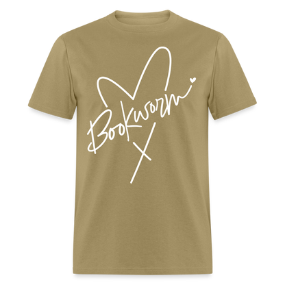 Bookworm T-Shirt - khaki