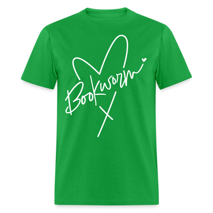 Bookworm T-Shirt - bright green