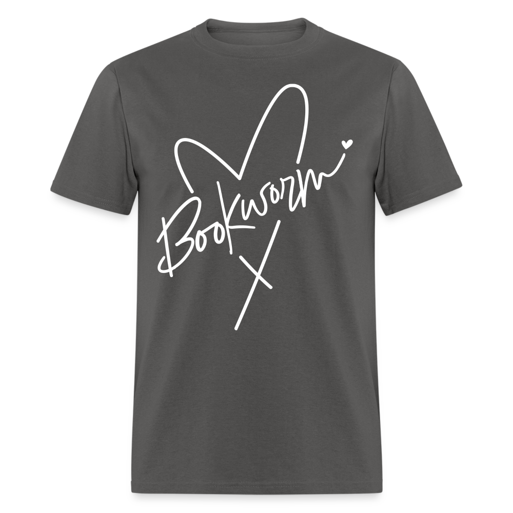 Bookworm T-Shirt - charcoal