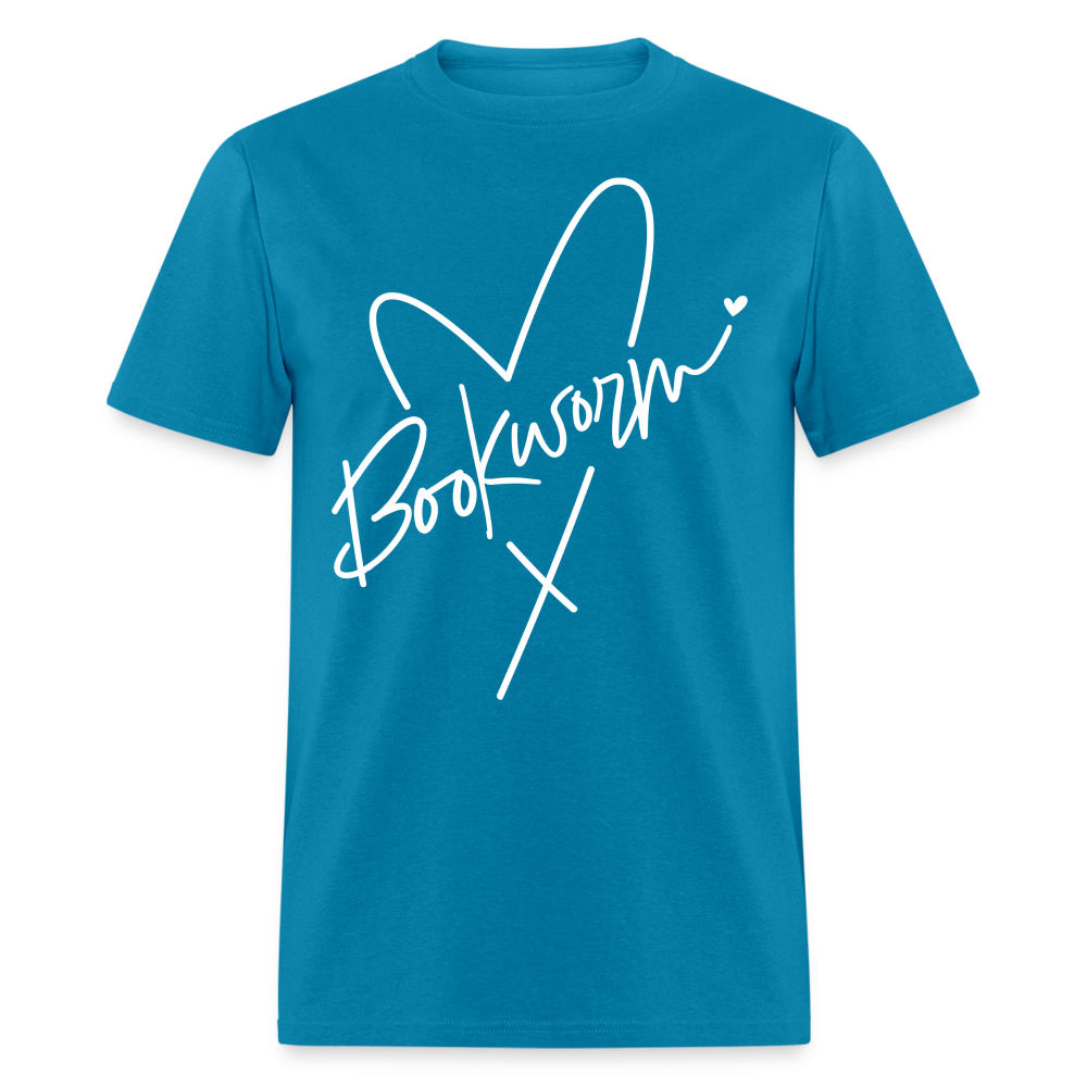 Bookworm T-Shirt - turquoise