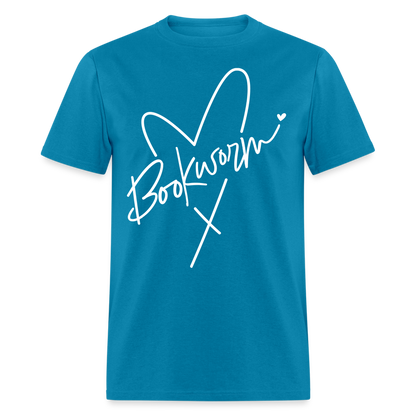 Bookworm T-Shirt - turquoise