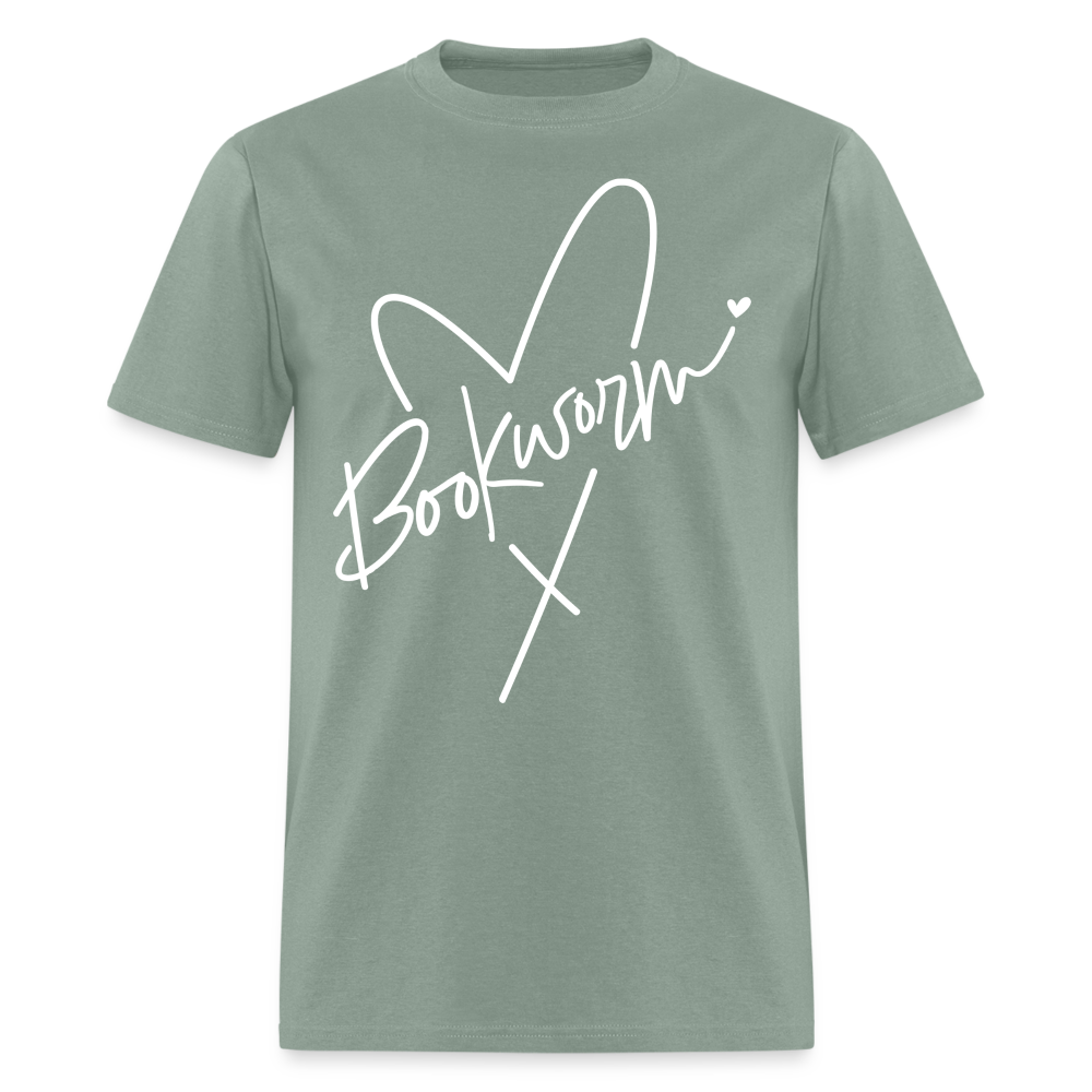 Bookworm T-Shirt - sage