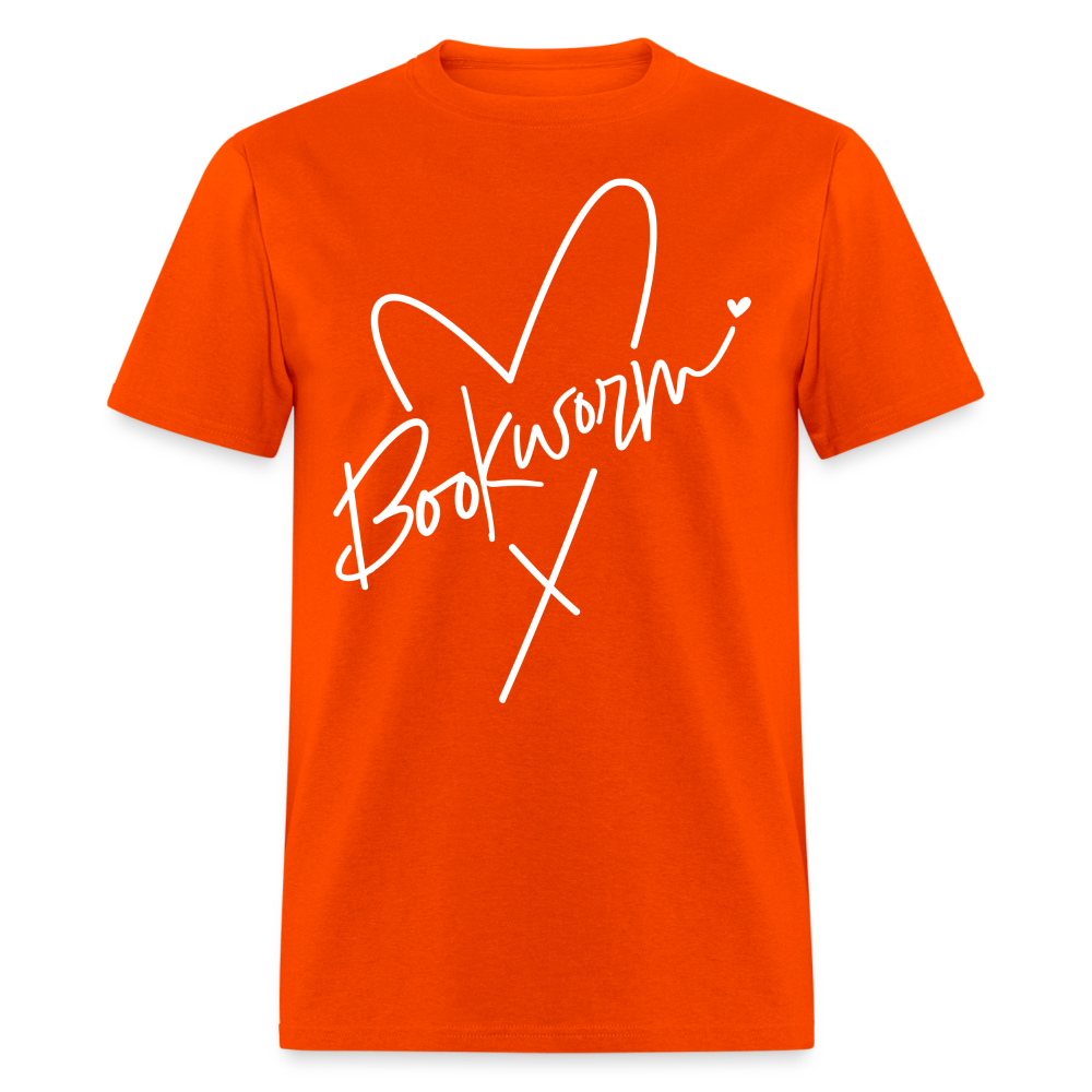 Bookworm T-Shirt - orange
