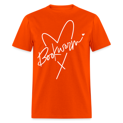 Bookworm T-Shirt - orange