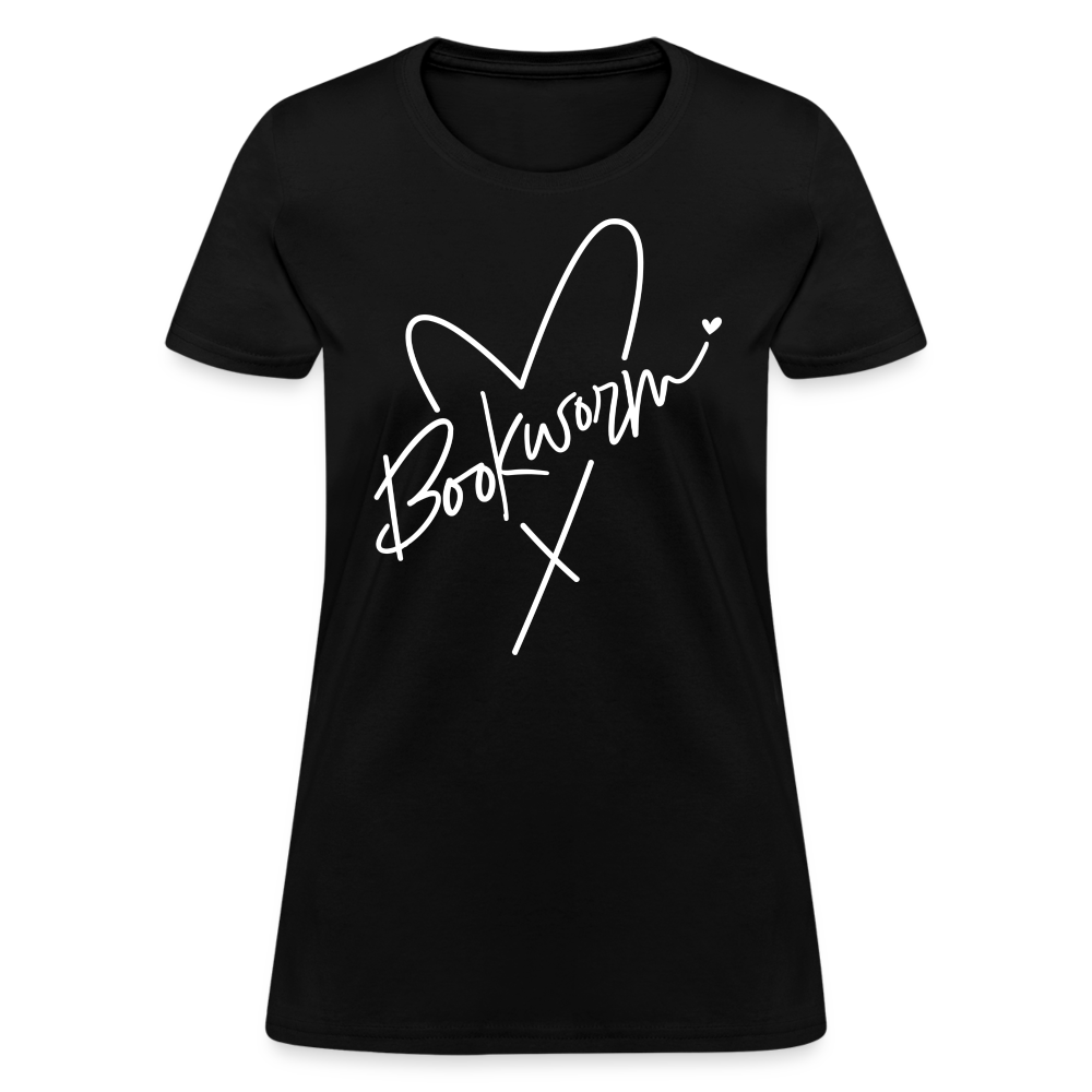 Bookworm Women's T-Shirt - black