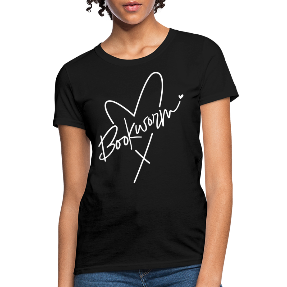 Bookworm Women's T-Shirt - black