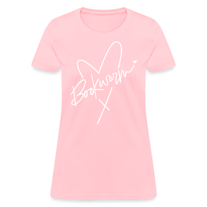 Bookworm Women's T-Shirt - pink