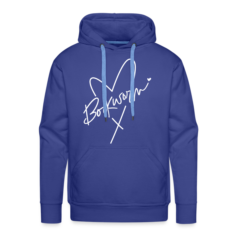 Bookworm : Men’s Premium Hoodie - royal blue