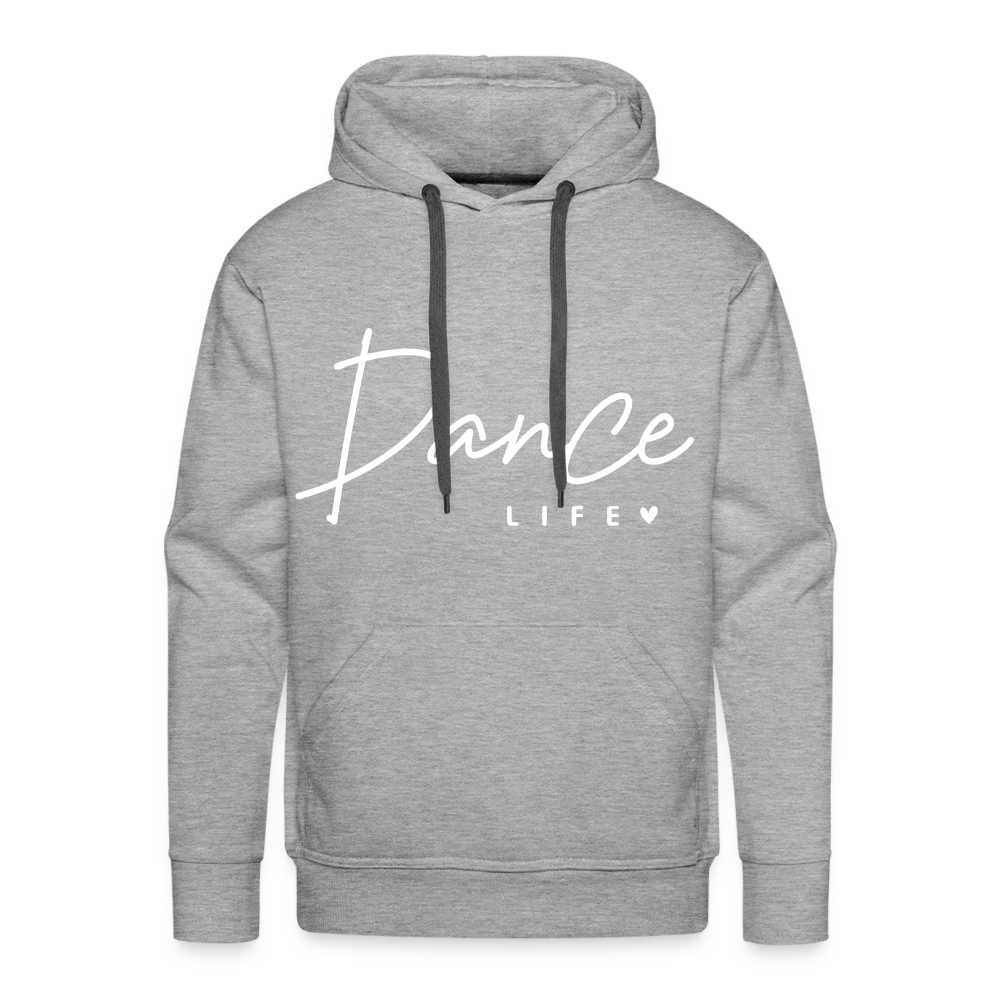 Dance Life : Men’s Premium Hoodie - heather grey