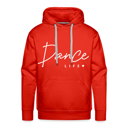 Dance Life : Men’s Premium Hoodie - red