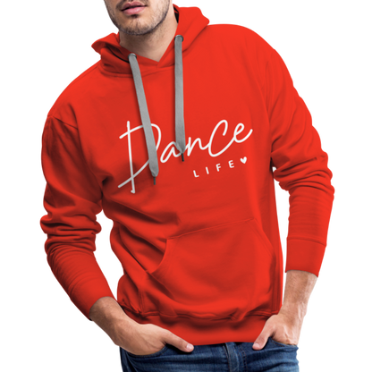 Dance Life : Men’s Premium Hoodie - red