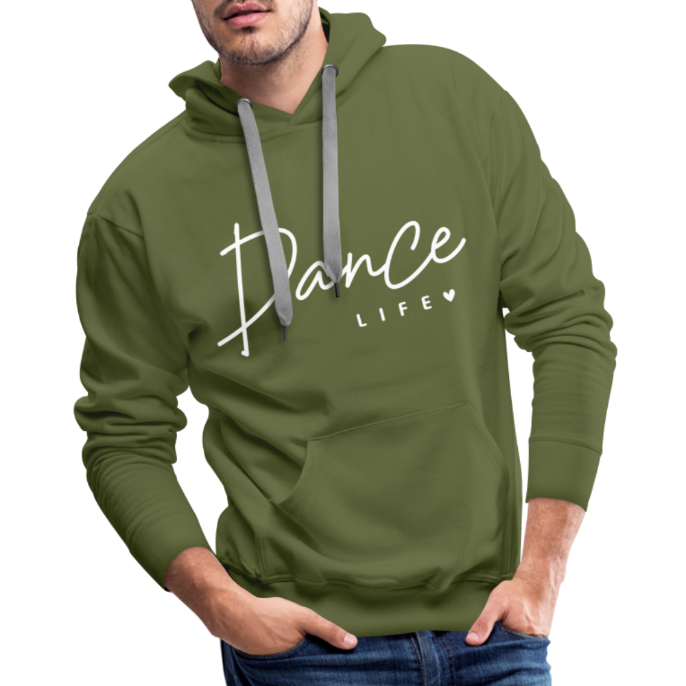 Dance Life : Men’s Premium Hoodie - olive green