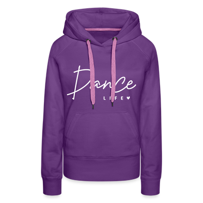 Dance Life : Women’s Premium Hoodie - purple 