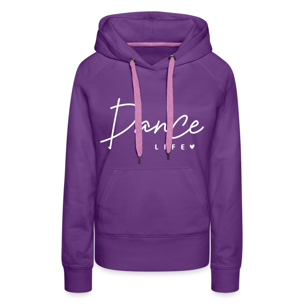 Dance Life : Women’s Premium Hoodie - purple 