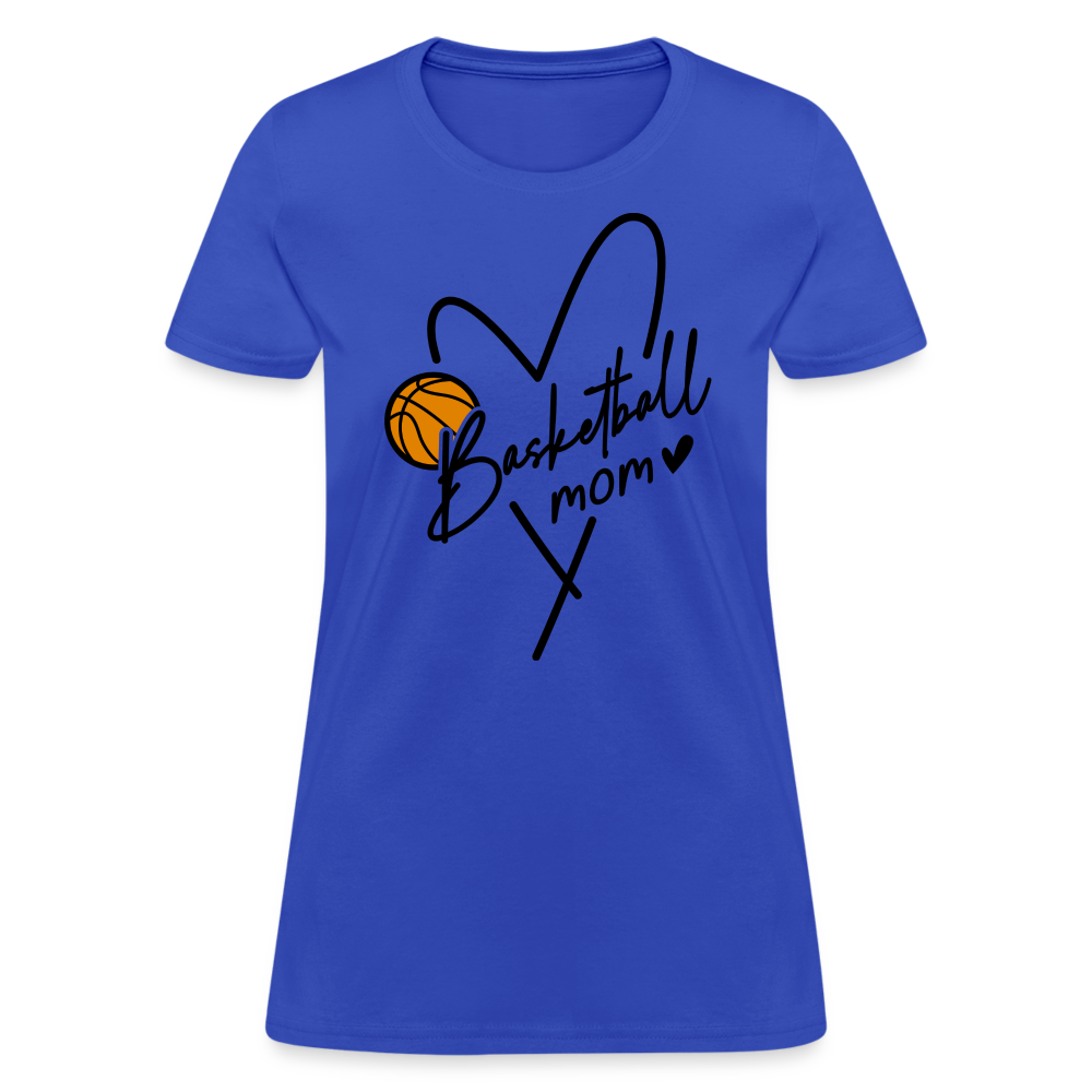 Basketball Mom : Women's T-Shirt - royal blue