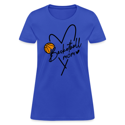 Basketball Mom : Women's T-Shirt - royal blue