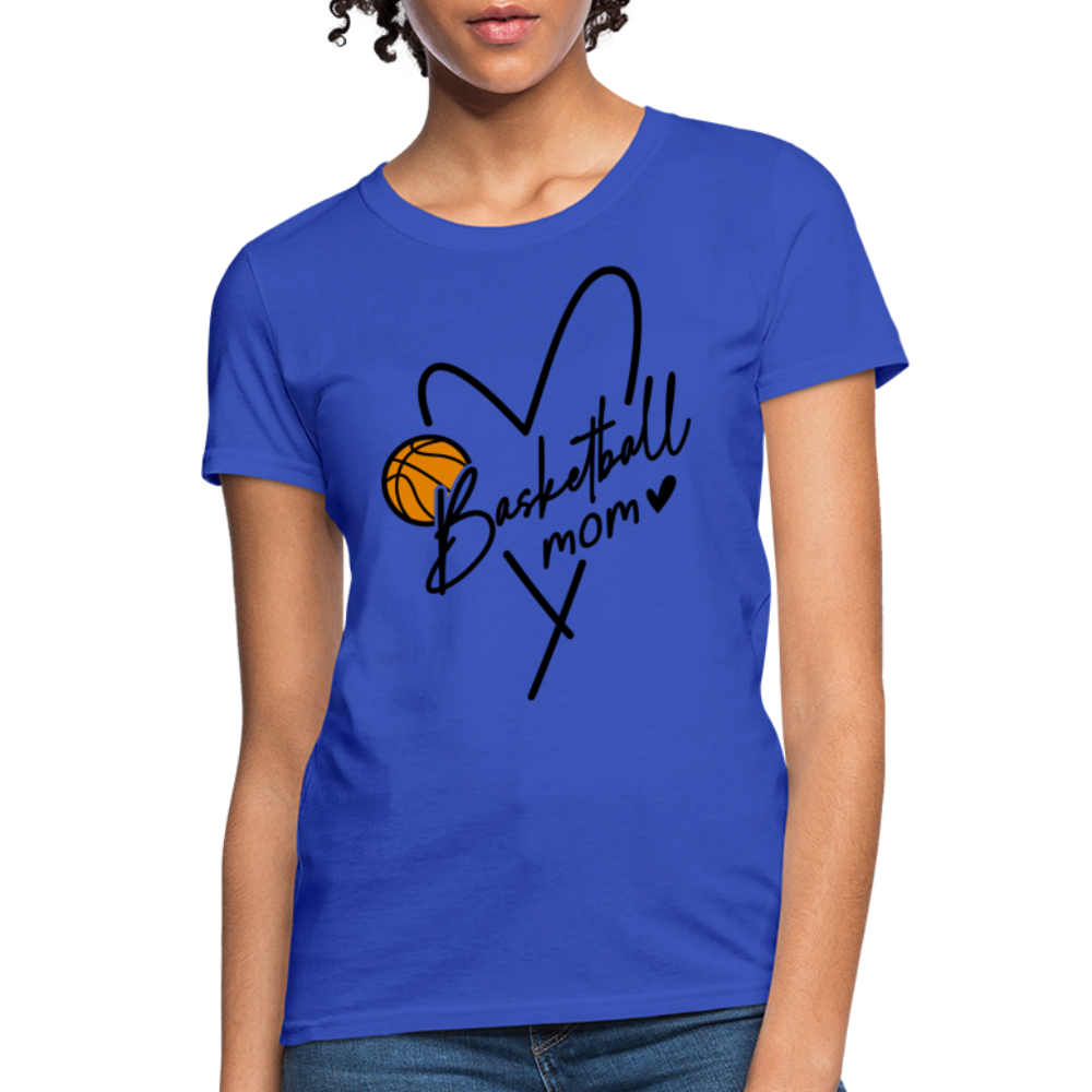 Basketball Mom : Women's T-Shirt - royal blue