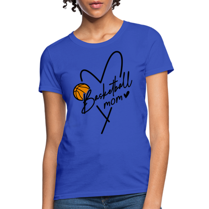 Basketball Mom : Women's T-Shirt - royal blue