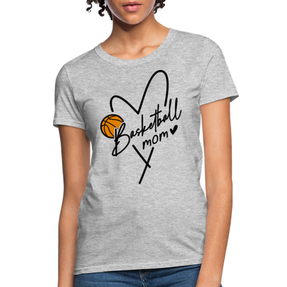 Basketball Mom : Women's T-Shirt - heather gray