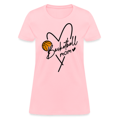 Basketball Mom : Women's T-Shirt - pink