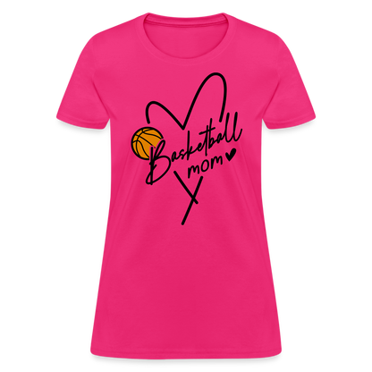 Basketball Mom : Women's T-Shirt - fuchsia