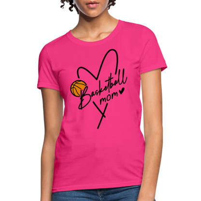 Basketball Mom : Women's T-Shirt - fuchsia