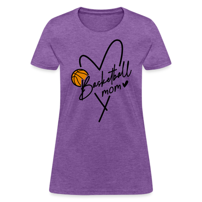 Basketball Mom : Women's T-Shirt - purple heather