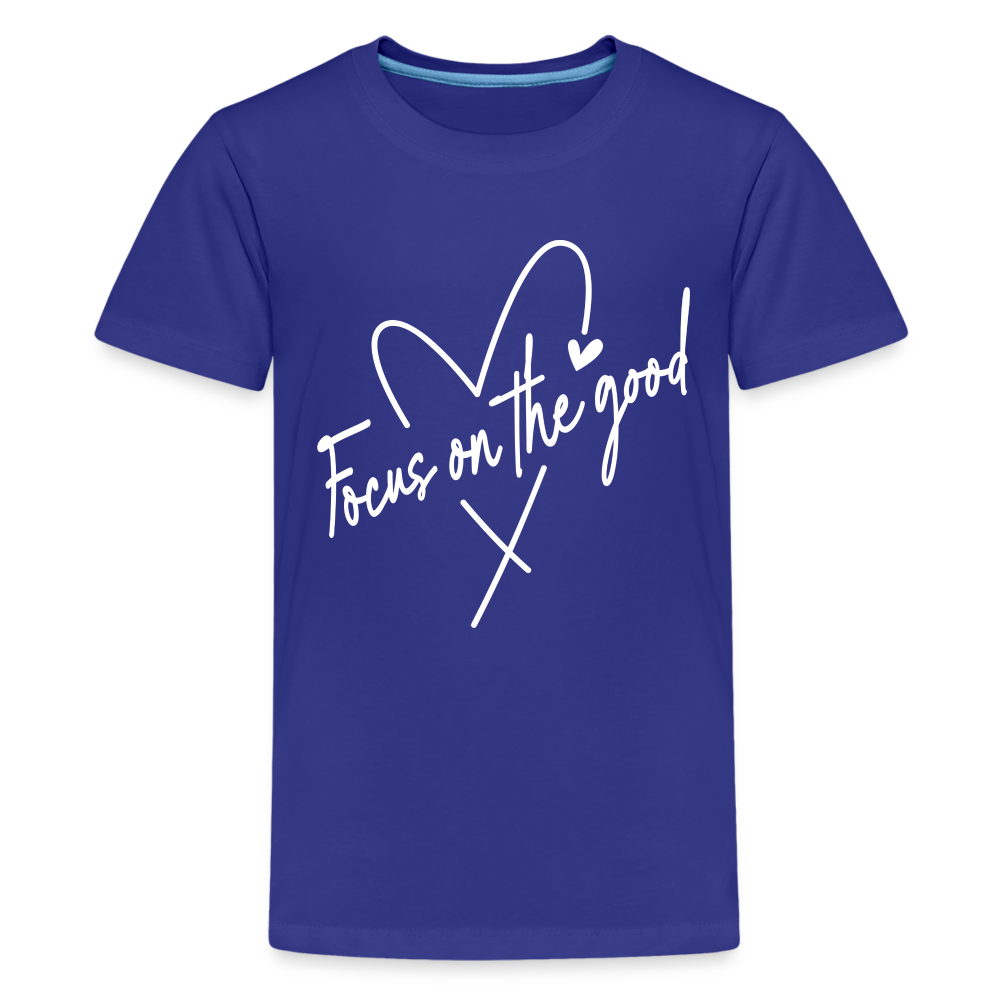 Focus on the Good : Kids' Premium T-Shirt - royal blue