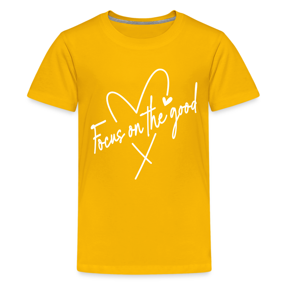 Focus on the Good : Kids' Premium T-Shirt - sun yellow