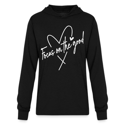 Unisex Long Sleeve Hoodie Shirt - black