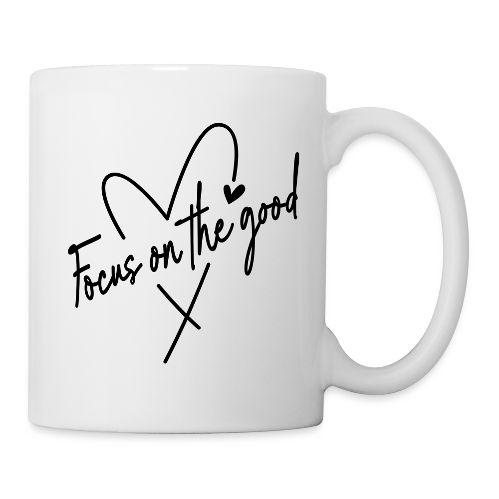 Focus on the Good : Coffee Mug - white
