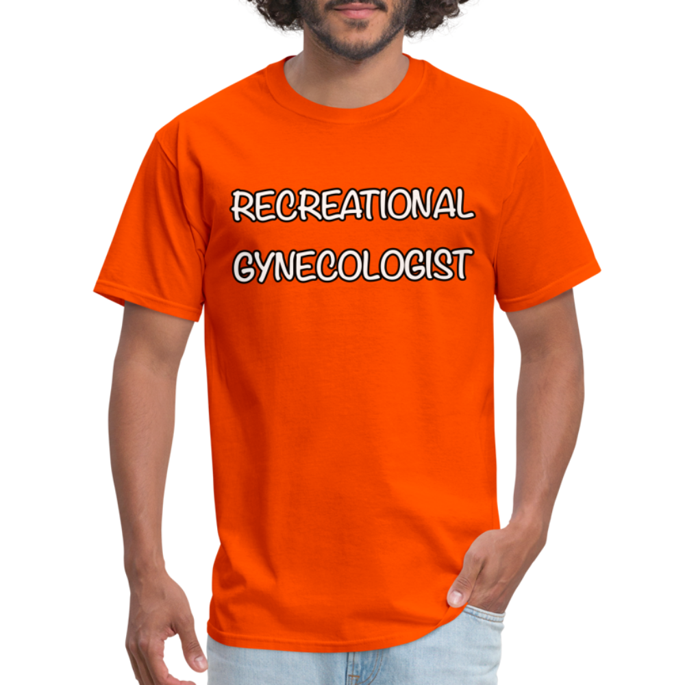 Recreational Gynecologist T-Shirt - orange