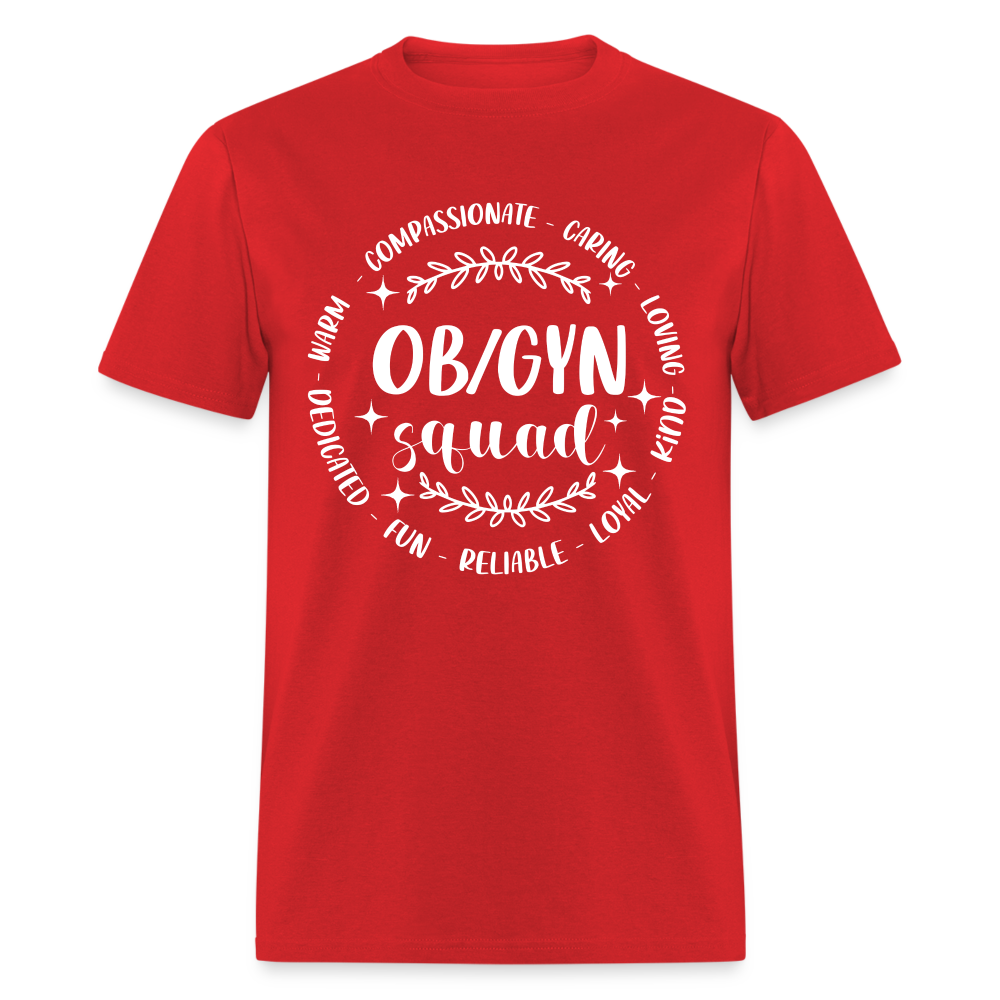 OBGYN Squad T-Shirt (Gynecology) - red