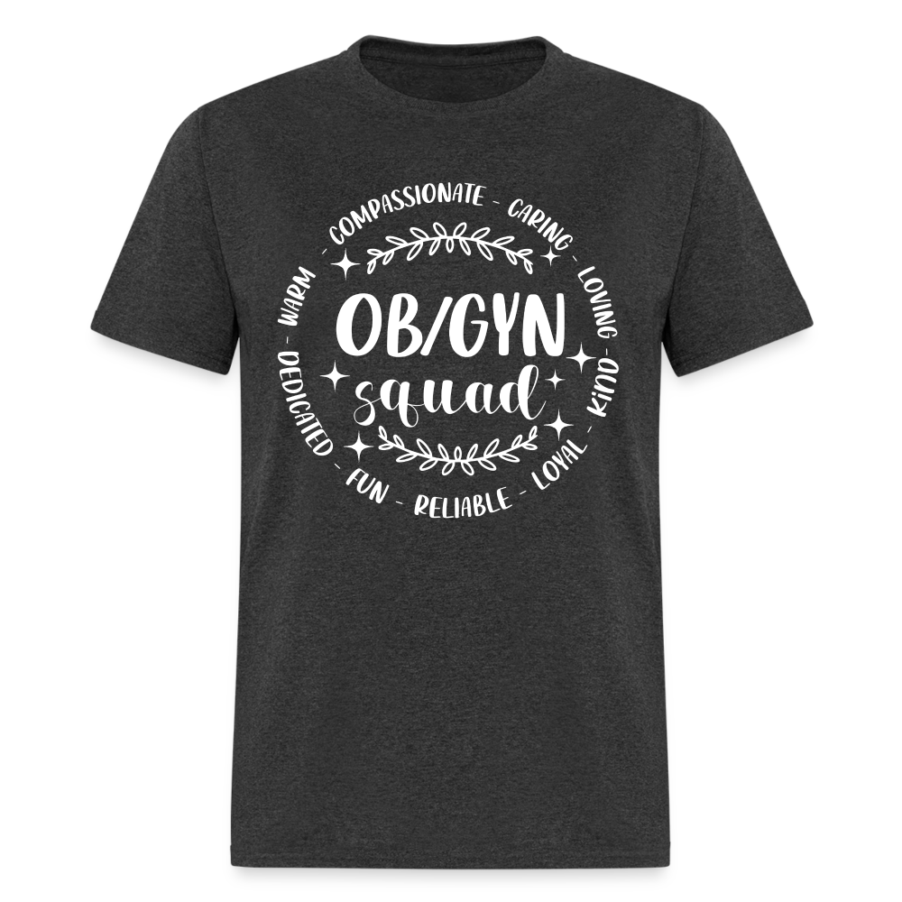OBGYN Squad T-Shirt (Gynecology) - heather black