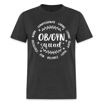 OBGYN Squad T-Shirt (Gynecology) - heather black