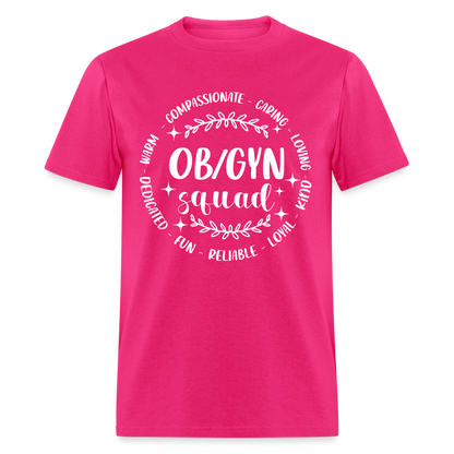 OBGYN Squad T-Shirt (Gynecology) - fuchsia