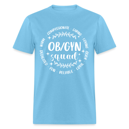 OBGYN Squad T-Shirt (Gynecology) - aquatic blue