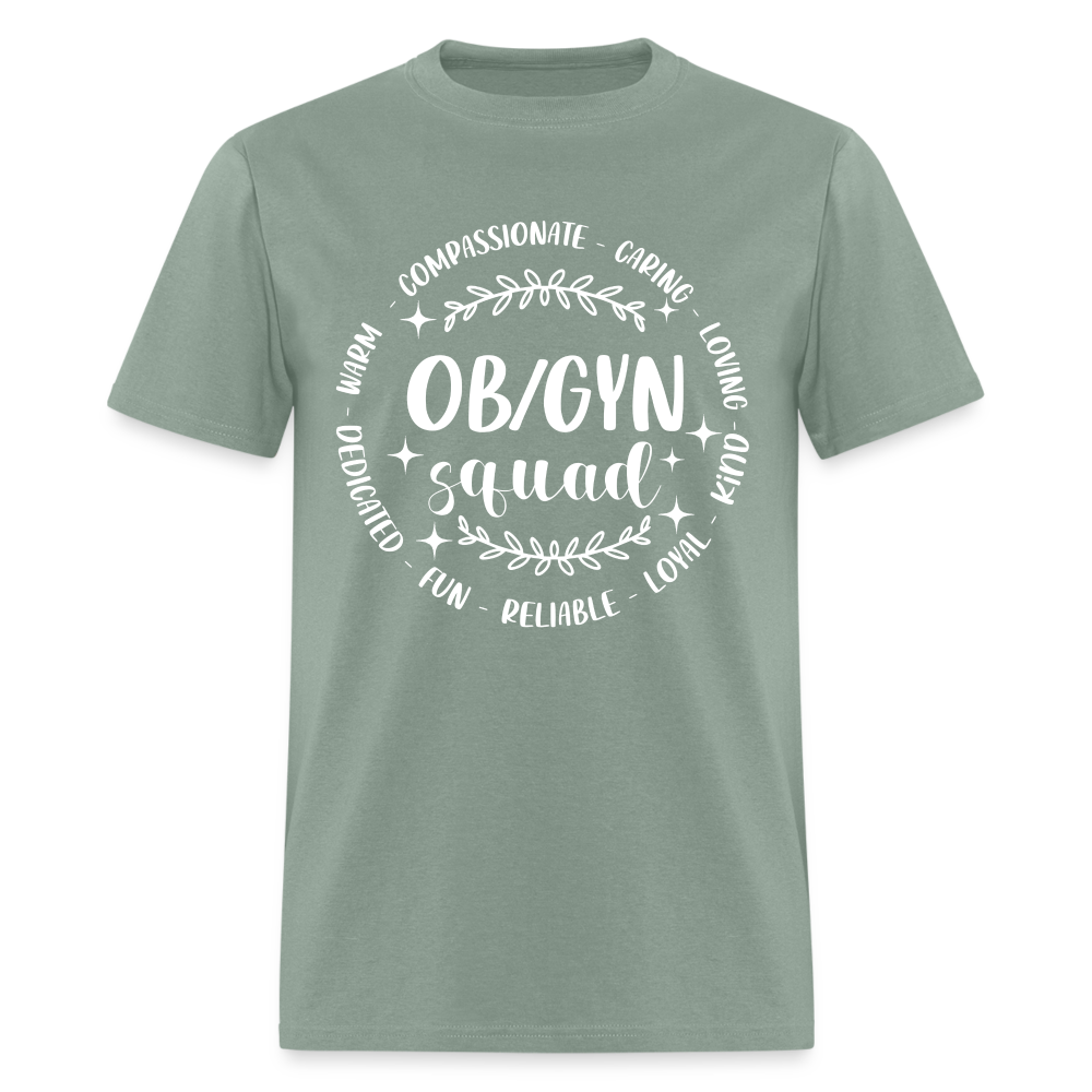 OBGYN Squad T-Shirt (Gynecology) - sage