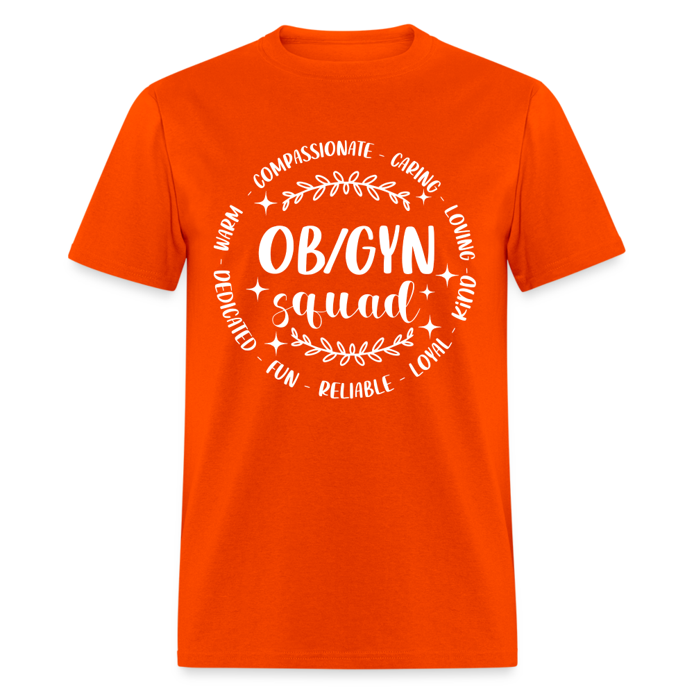 OBGYN Squad T-Shirt (Gynecology) - orange