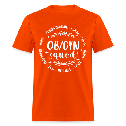 OBGYN Squad T-Shirt (Gynecology) - orange