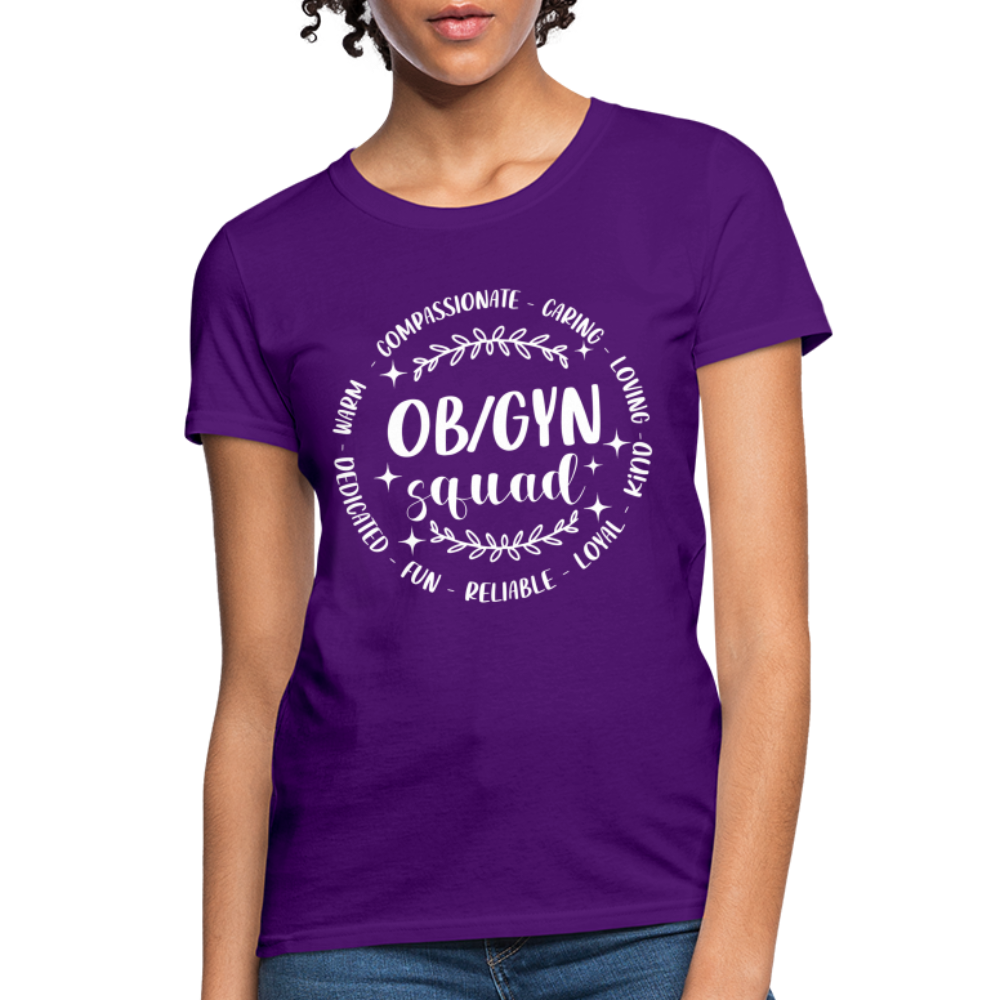 OBGYN Squad : Women's T-Shirt (Gynecology) - purple